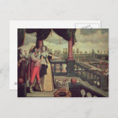 Die fünf Sinne - riechen Postkarte (Vorne/Hinten)