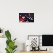 Die fünf Sinne von Baugin Lubin (beste Qualität) Poster (Heimbüro)