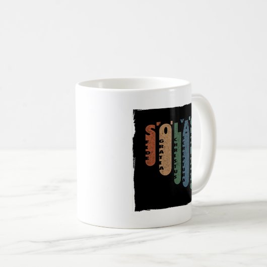 Die fünf Solas Kaffeetasse (VorderseiteRechts)
