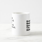 Die fünf Stadtbezirke New Yorks Kaffeetasse (Mittel)