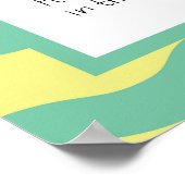 Die fünf Themen Geografie Poster (Ecke)