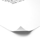 Die fünf Verpflichtungen für ein erfülltes Leben Poster (Ecke)