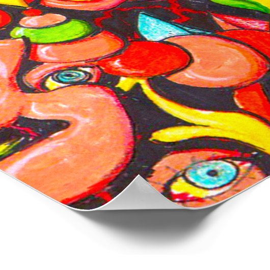 Die fünfte Dimension Poster (Ecke)