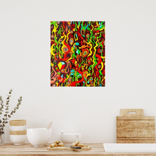 Die fünfte Dimension Poster (Küche)