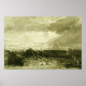 Die fünfte Pest Ägyptens, 1806-10 Poster (Vorne)