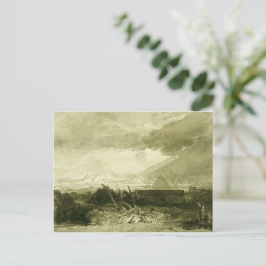 Die fünfte Pest Ägyptens, 1806-10 Postkarte (Stehend Vorderseite)