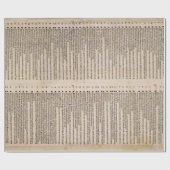 Die fünfundneunzig Thesen (Martin Luther) Geschenkpapier (Flach)