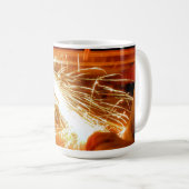 Die Funken plombieren ursprünglich Kaffeetasse (VorderseiteRechts)