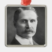 Die Funktelegrafie Hon Andrew Bonar Law M.P. Silbernes Ornament (Vorne)