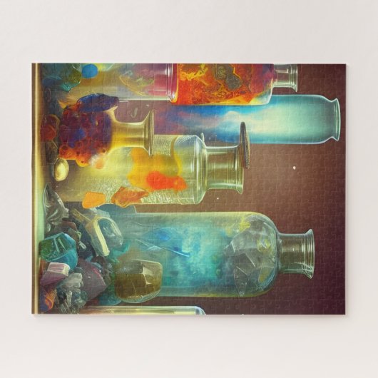 Die funktionierende Fantasie des Alchemisten Puzzle (Horizontal)