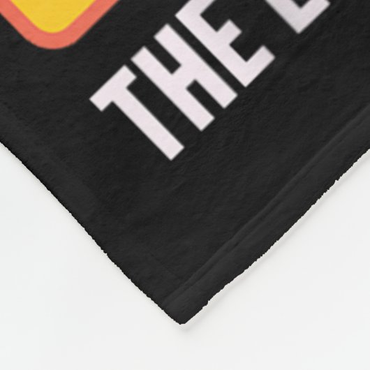 Die Funny Ghost Chemie boo das Element der Überras Fleecedecke (Ecke)