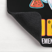 Die Funny Ghost Chemie boo das Element der Überras Mousepad (Ecke)