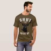 Die Funny ist der Buck-Up-Hirschjäger T-Shirt (Vorne ganz)