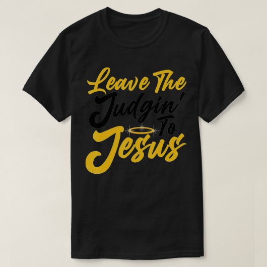 Die Funny Jesus Gabe für Männer Frauen Verließ den T-Shirt (Design vorne)