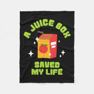Die Funny Juice Box Rettete meinen Lebensstandard Fleecedecke