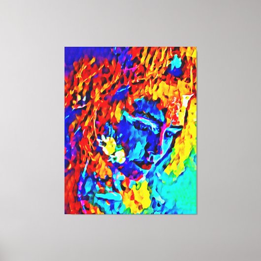 Die furchtlose Mutter Natur Leinwanddruck (Vorderseite)