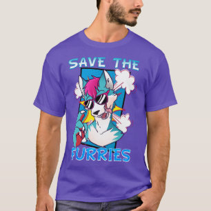 Die Furries I Fandom Cosplay 3 gerettet T-Shirt
