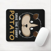 Die Furry Potato gerettet | Geschenke für Guinea Mousepad (Mit Mouse)