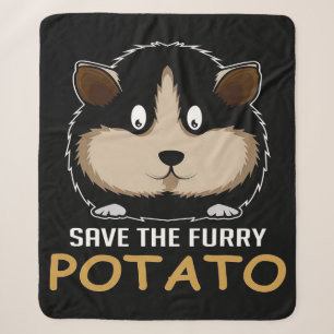 Die Furry Potato gerettet Geschenke für Guinea Sherpadecke