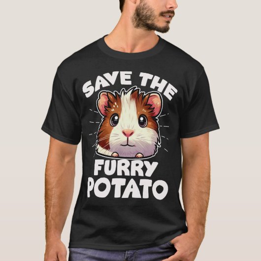 Die Furry Potato gerettet T-Shirt (Vorderseite)