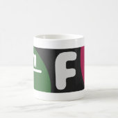 Die Fusionsformel-Tasse: F=ma und F=GMm/r^2 Kaffeetasse (Mittel)