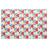 Die Fußabdrücke des Herzpflasters dekorieren mit L Stoff (Fat Quarter (45,7 x 55,9 cm))