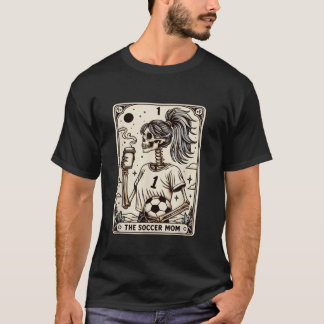 Die Fußball-Mama-Tarot-Karte T-Shirt