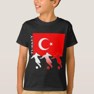 Die Fußball-Türkei-Dunkelheits-T - Shirt