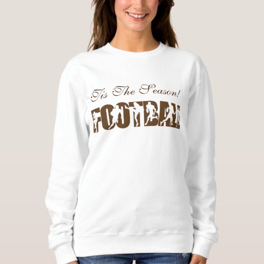 Die Fußballsaison Sweatshirt (Vorderseite)