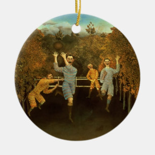 Die Fußballspieler, 1908 (Öl auf Leinwand) Keramikornament
