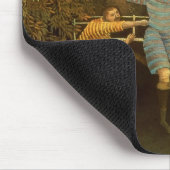 Die Fußballspieler, 1908 (Öl auf Leinwand) Mousepad (Ecke)