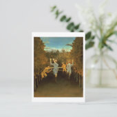 Die Fußballspieler 1908 (Öl auf Leinwand) Postkarte (Stehend Vorderseite)