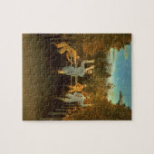 Die Fußballspieler, 1908 (Öl auf Leinwand) Puzzle (Horizontal)