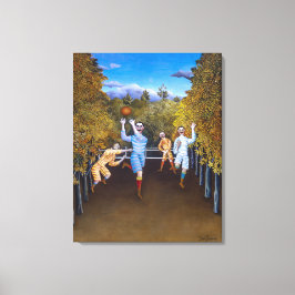 Die Fußballspieler | Henri Rousseau | Leinwanddruck