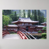 Die Fußbrücke - Byodo-In-Tempel Poster (Vorne)