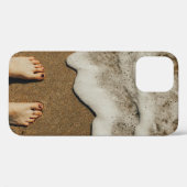Die Füße der Person direkt am Meer Case-Mate iPhone Hülle (Rückseite (Horizontal))
