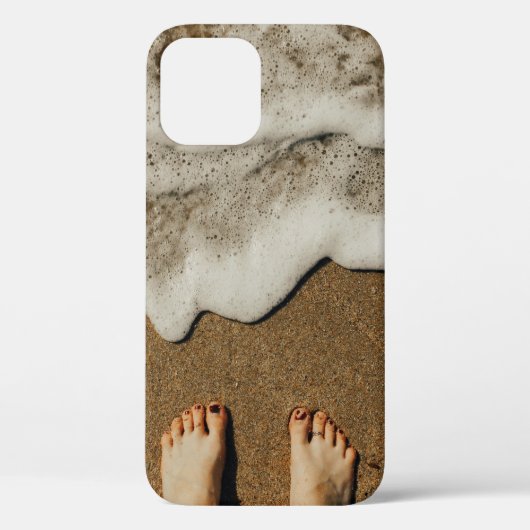 Die Füße der Person direkt am Meer Case-Mate iPhone Hülle (Rückseite)