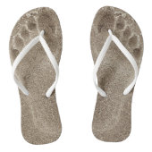 Die Füße im Sand Badesandalen (Fußbett)