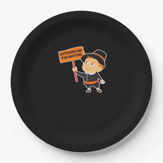 Die Fußgelenke sind für Quitters Erntedank Classic Pappteller (Vorderseite)