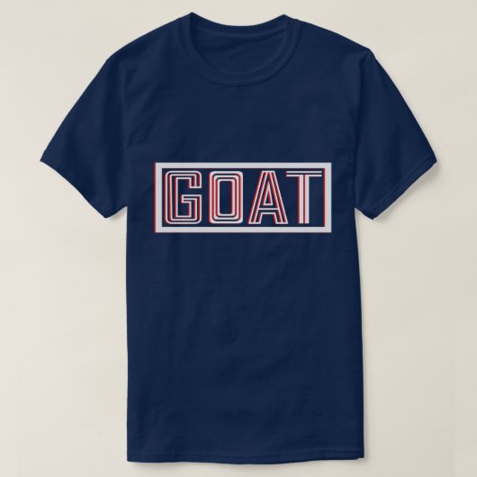 Die G.O.A.T 🥇 🏆 T - Shirt (Design vorne)