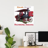 Die Gaar-Scott Poster (Heimbüro)