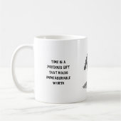 Die Gabe der Zeit Kaffeetasse (Links)