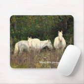Die Gabel-wilde Pferdemausunterlage des Jacks Mousepad (Mit Mouse)