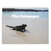 Die Galapagos - 12-monatiger Wandkalender (Titelbild)
