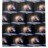 DIE GALAXIE DUSCHVORHANG (Vorderseite)