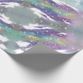 Die Galaxie Geschenkpapier (Ecke)