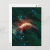 Die Galaxie Postkarte (Vorne/Hinten)