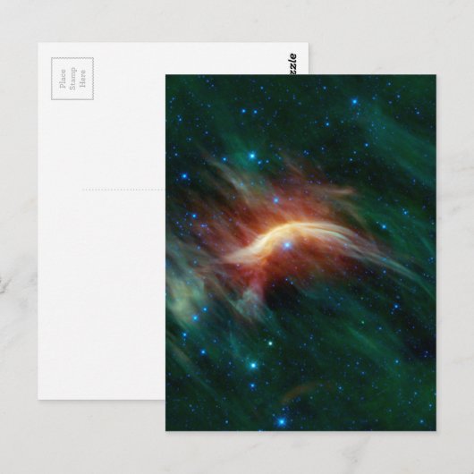 Die Galaxie Postkarte (Vorne/Hinten)