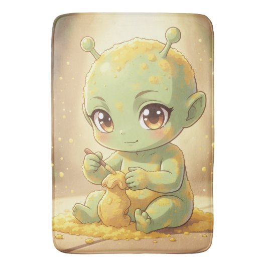 Die Galaxienwanderer des Nektars.2 Badematte (Vorderseite Vertikal)