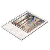 Die Galerie der Psyche am Landhaus Farnesina, Rom Notizblock (Linke Seite)